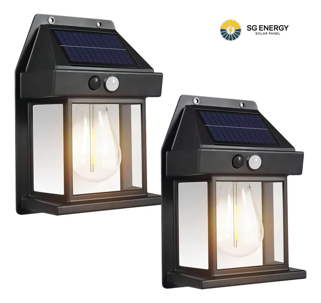 Luz Solar De Pared Con Sensor