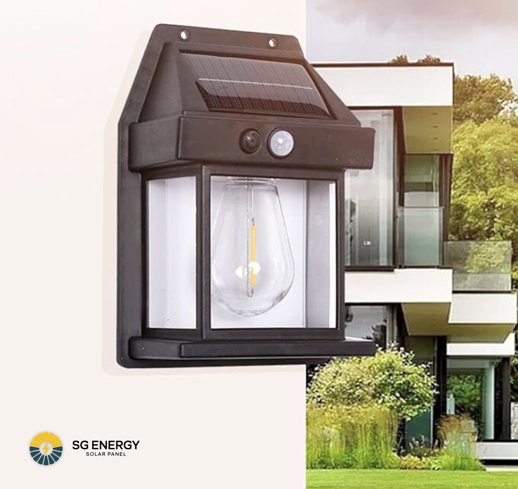 Luz Solar De Pared Con Sensor